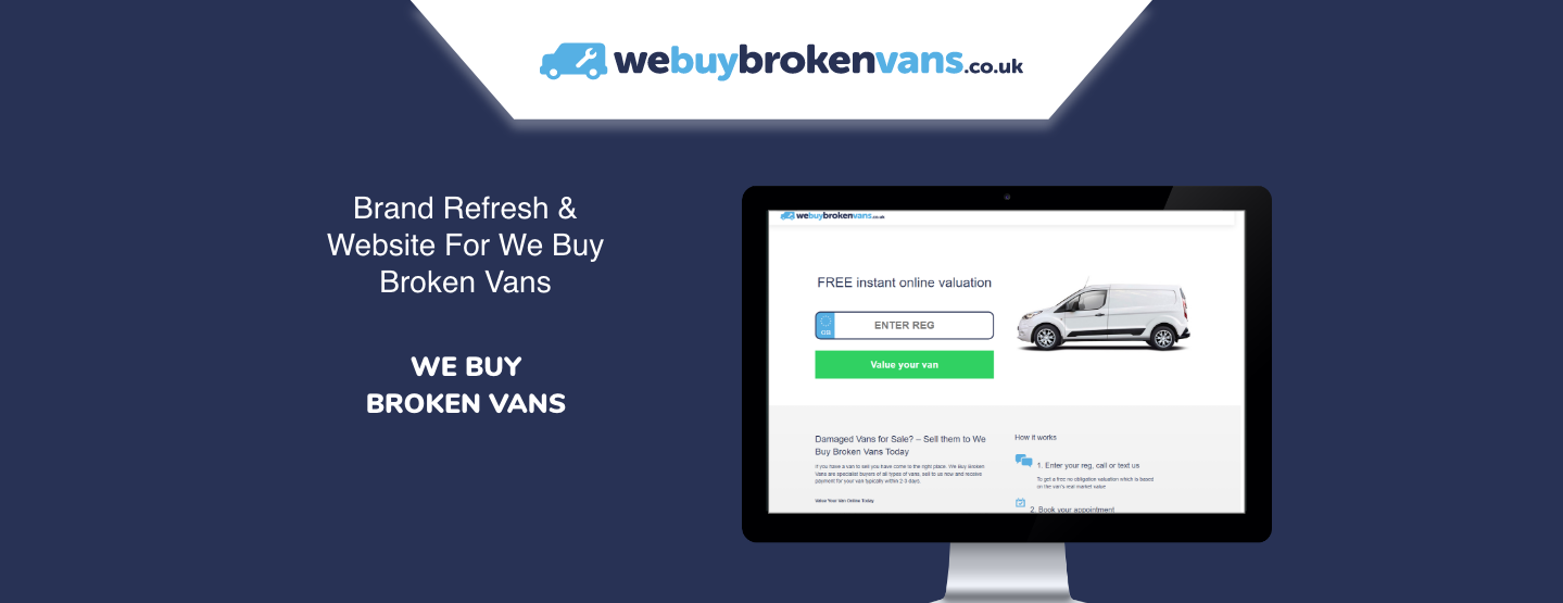 Custom WordPress design for broken vehicles buyer