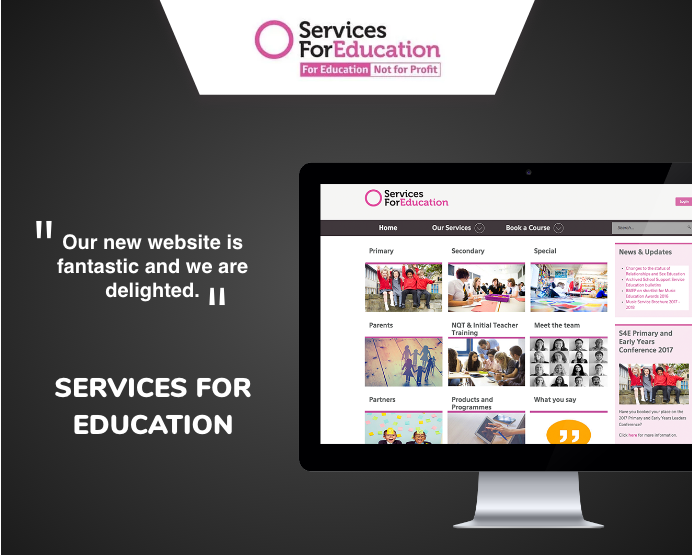 Joomla web design for education company